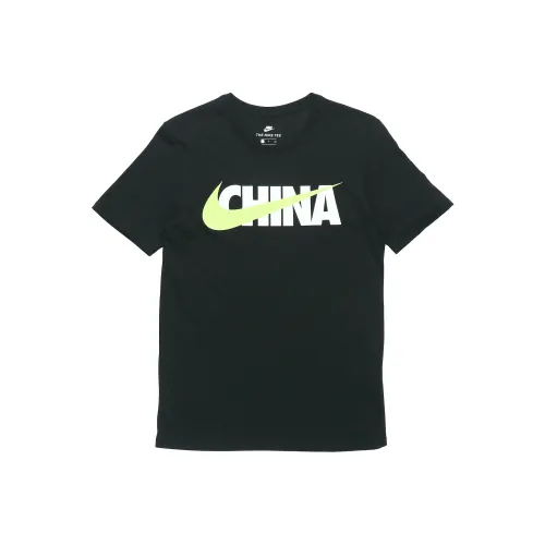 Nike Мужские черные футболки