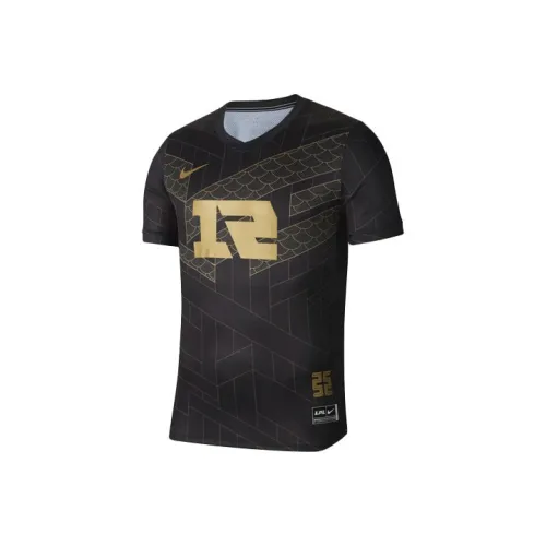 Nike x LPL T-рубашка Мужской Свитер Золотой