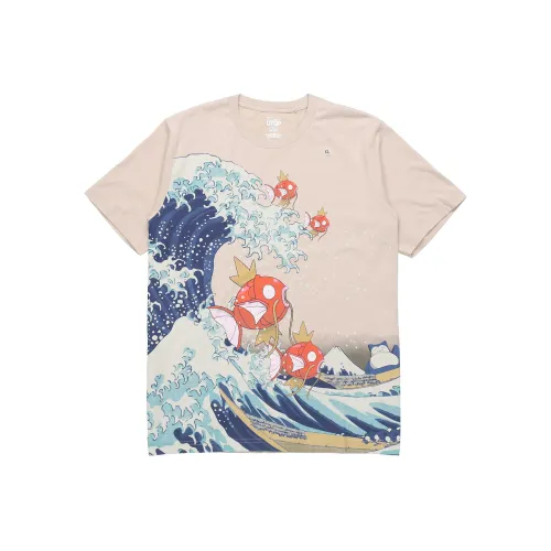 UNIQLO Покемон Co Branded Series T Рубашка Унисекс