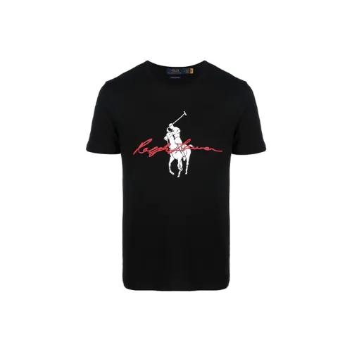 Polo Ralph Lauren Черные Мужские T-Рубашки