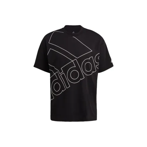 Adidas Мужские черные футболки