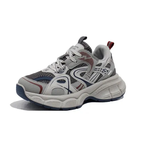 King Jinmai Низкий топ массивные кроссовки женские