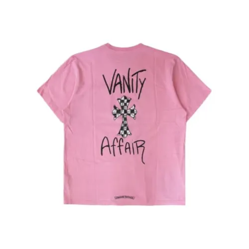 Chrome Hearts T-Shirt Унисекс Розовый