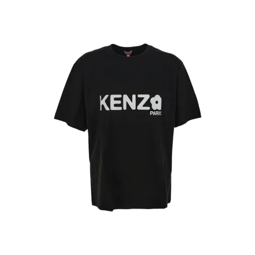 KENZO X Nigo SS23 Co Branded Series Черные Мужские T-Рубашки