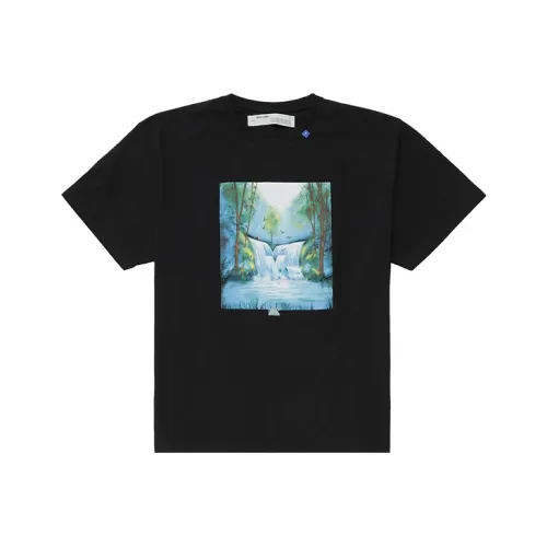 Off Белый FW19 T Рубашка Мужская Черная