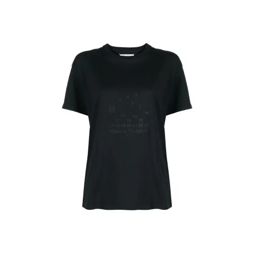 Maison Margiela Черная Унисекс Футболка