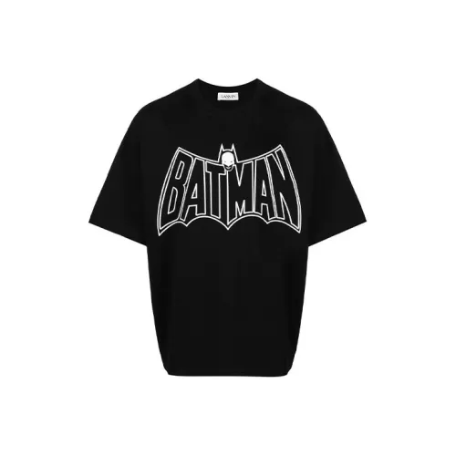 Lanvin Бэтмен Черная Мужская Рубашка