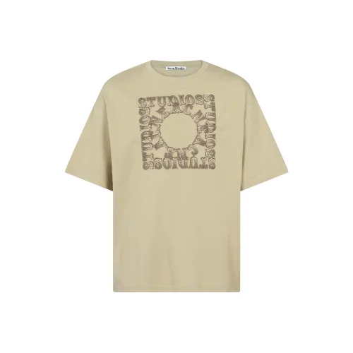 ACNE STUDIOS Хаки Мужские T-рубашки