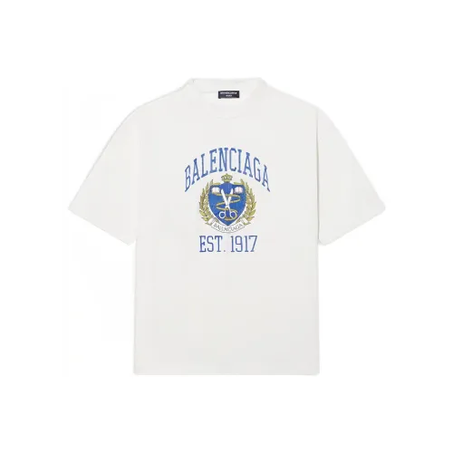 Balenciaga Белая Мужская T-рубашка