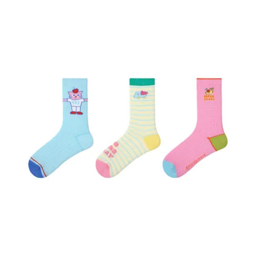 Vine Color Носки Crew Унисекс 3 упаковки Конфетный World