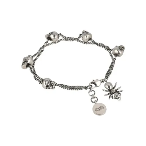 Alexander McQueen Браслеты Мужские Серебряные