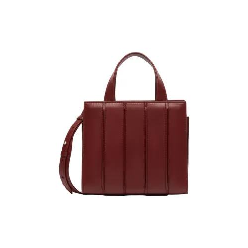 MaxMara Natural Телячья кожа Тоут Сумка Сумка для покупок Сумка через плечо Сумка Обычная Женская Красная