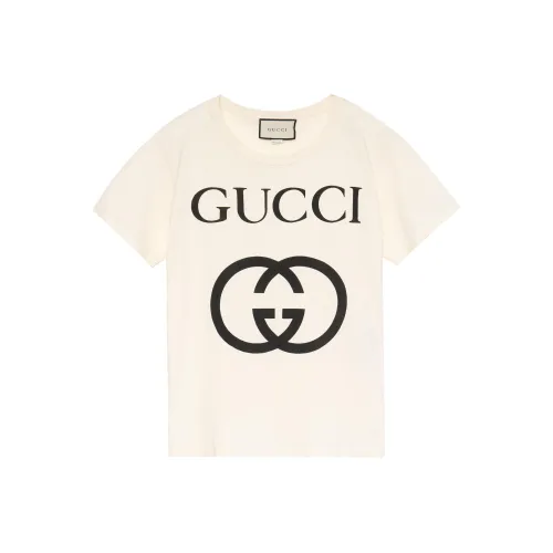 GUCCI Экрю Унисекс Футболка