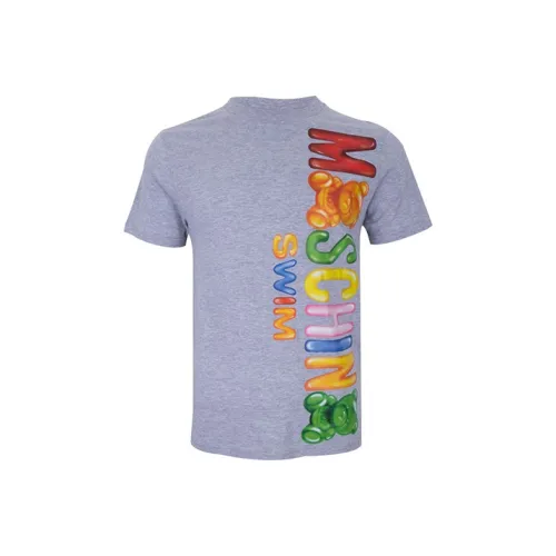 MOSCHINO Серые Мужские T-Рубашки
