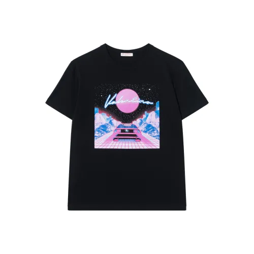 Valentino Черные Мужские T-Рубашки