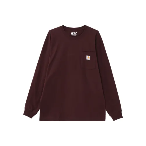 Carhartt Бургундский Унисекс T Рубашки