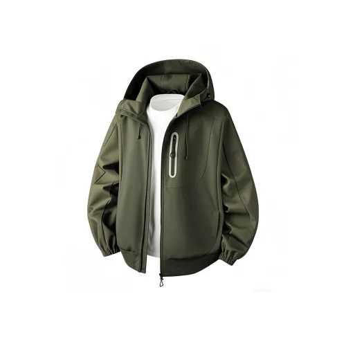 CUAVIO Пальто Куртка Унисекс Яшма