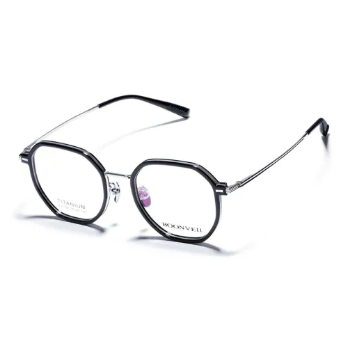 BOONVEII TR Памятный пластик Полутитан Оправы для очков Унисекс