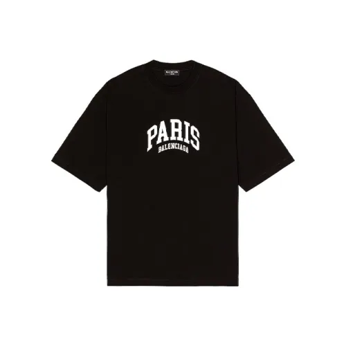 Balenciaga SS22 T-Shirt Regular Fit Men's Black