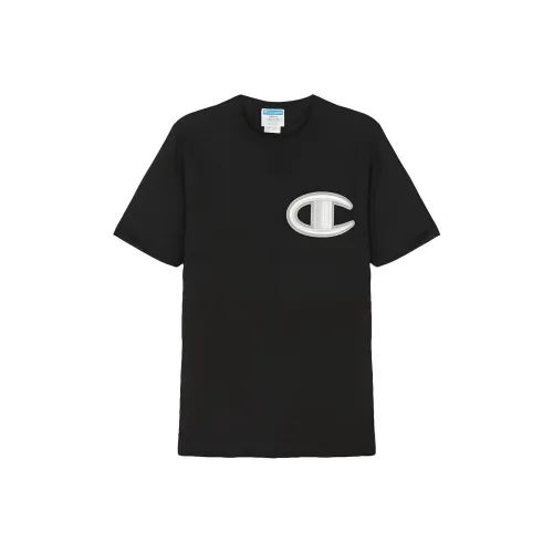 Champion Черные Мужские T-Рубашки