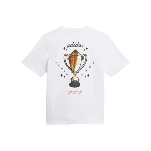 Adidas Originals HUMAN MADE Белый Мужской T-Рубашка