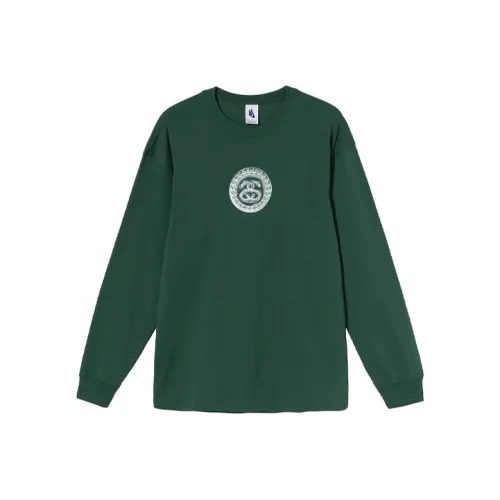 Stussy X NIKE Co Branded SERIES Зеленая Унисекс Футболка