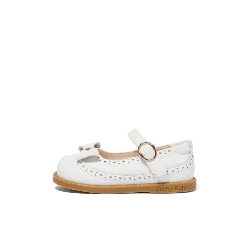Snoffy Slip-resistant амортизаторы низкий топ детская кожаная обувь для детей в возрасте 3-7 лет