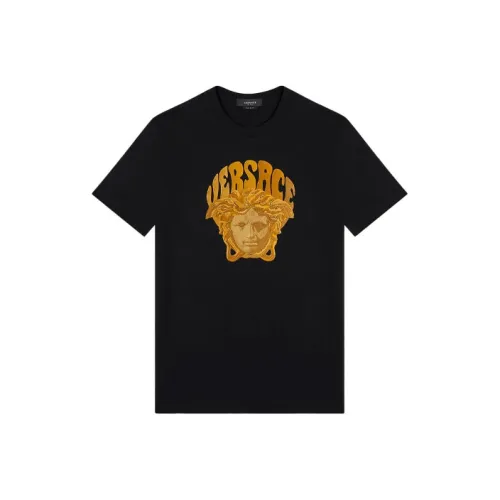 VERSACE SS22 T Рубашка Мужская Черная