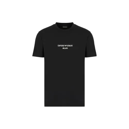 EMPORIO ARMANI Черные Мужские T-Рубашки
