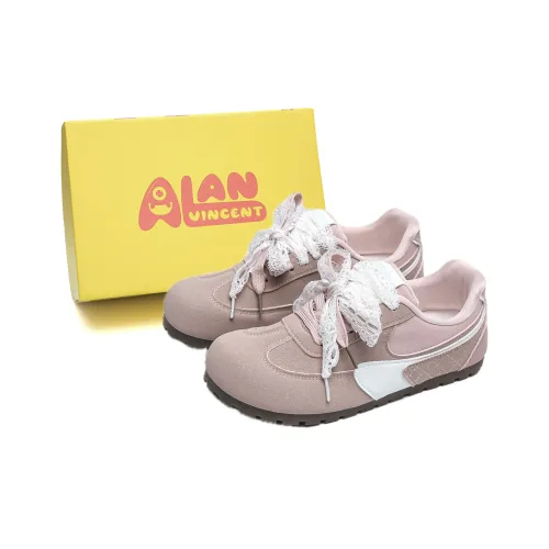 Alan Vincent противоскользящий и дышащий низкий топ кэжуал женский розовый