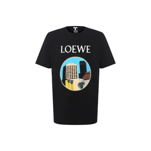 LOEWE Совместное издание Черные Мужские T-рубашки