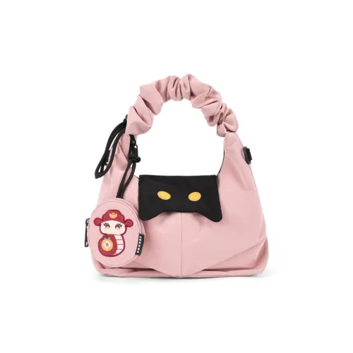 NOXXON Нейлоновая сумка через плечо стандартная женская лепесток розовый новогодний красный белый ракушечный