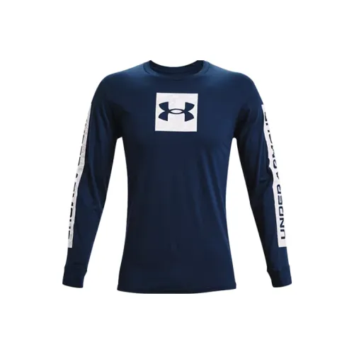 Under Armour T-Shirt Мужской Коллегиальный Синий