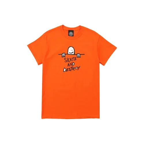 Thrasher Апельсиновые Унисекс Футболки