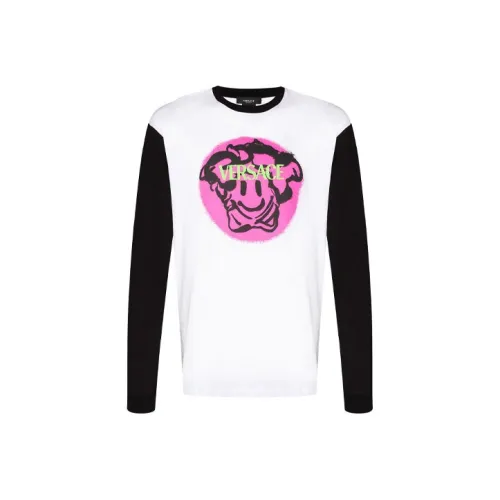 VERSACE Белые Мужские T-рубашки