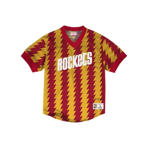 MITCHELL NESS T-Shirt Унисекс Желтый