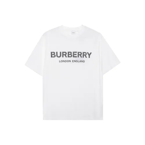 Burberry Белая Унисекс Футболка