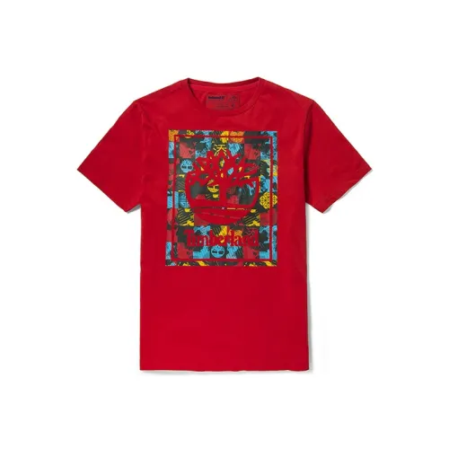 Timberland Red Мужская T-рубашка