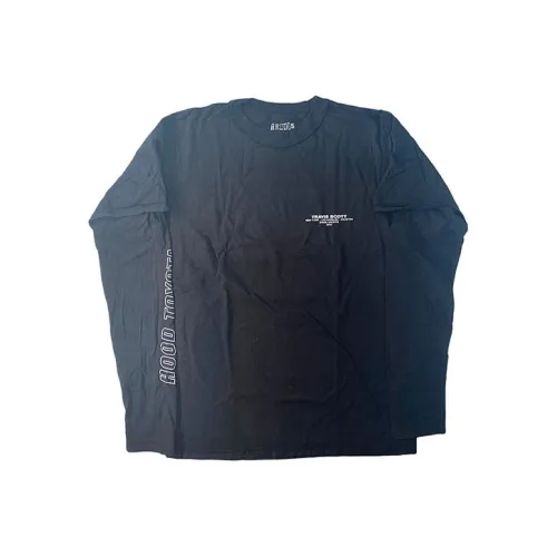 Travis Scott Черные Мужские T-Рубашки