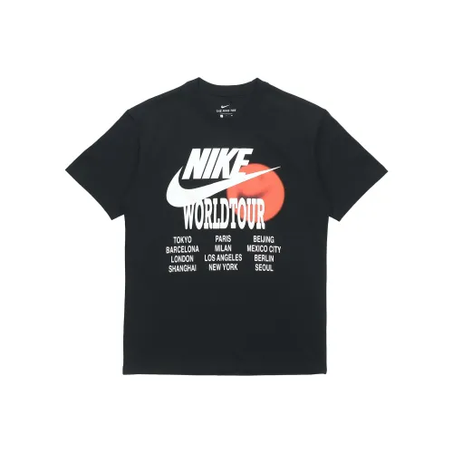 Nike Мужские черные футболки