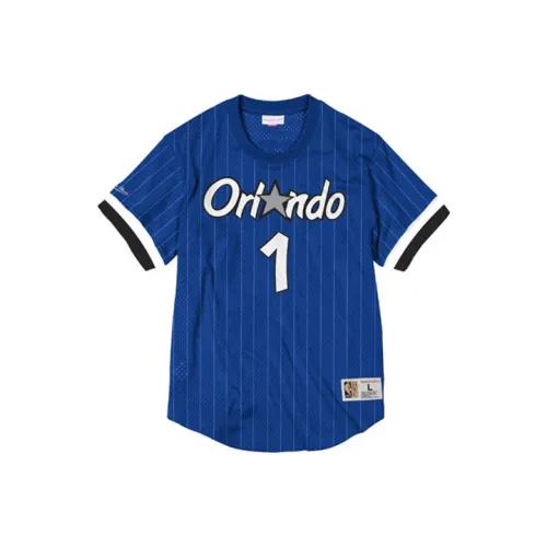 MITCHELL NESS T-Shirt Мужской Темно-синий