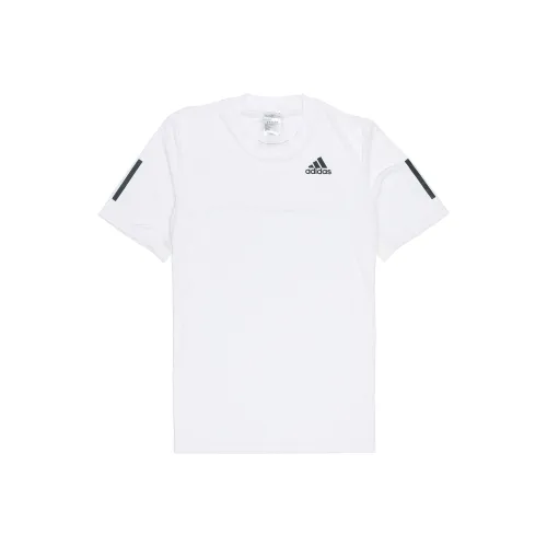 Adidas 3 Stripes Tennis T-Shirt Мужская Белая