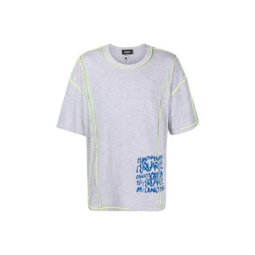 DSQUARED 2 Gray Мужская T-Рубашка