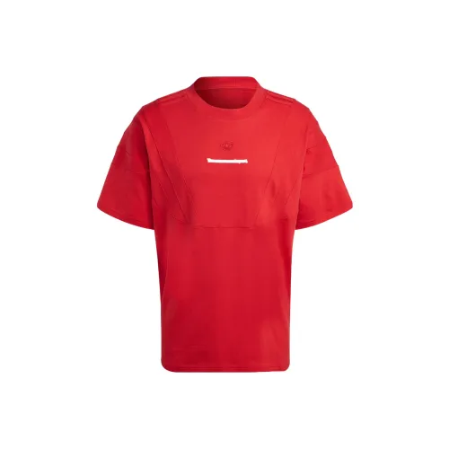 Adidas Originals Blue Version Collection Светло-алый Мужской T-рубашки