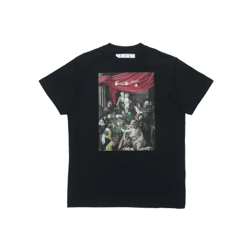 Off Белый FW20 T Рубашка Мужская Черная