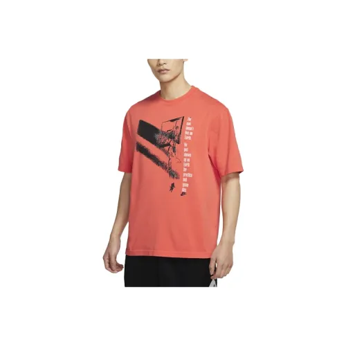 Джордан T Рубашка Мужская Трава Peel Апельсин