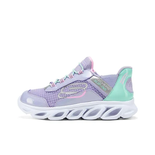 Skechers Kids Air Cooled Противоскользящий Устойчивый к истиранию Легкий Амортизация Низкий Топ Детская Беговая Обувь
