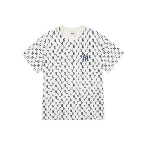 MLB Нью-Йорк Янкис Крем Унисекс Футболка