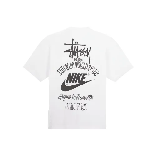 Nike x Stussy T-Shirt US Version Men's White