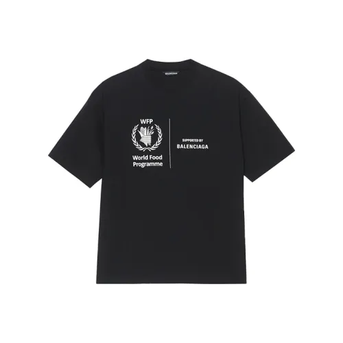 Balenciaga Мужские черные футболки